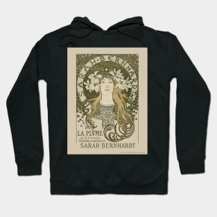 La Plume France Vintage Wall Art Nouveau 1897 Hoodie